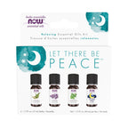 Let There Be Peace & Quiet Relaxing Essential Oils Kit Now Foods 4-10 mL Oil