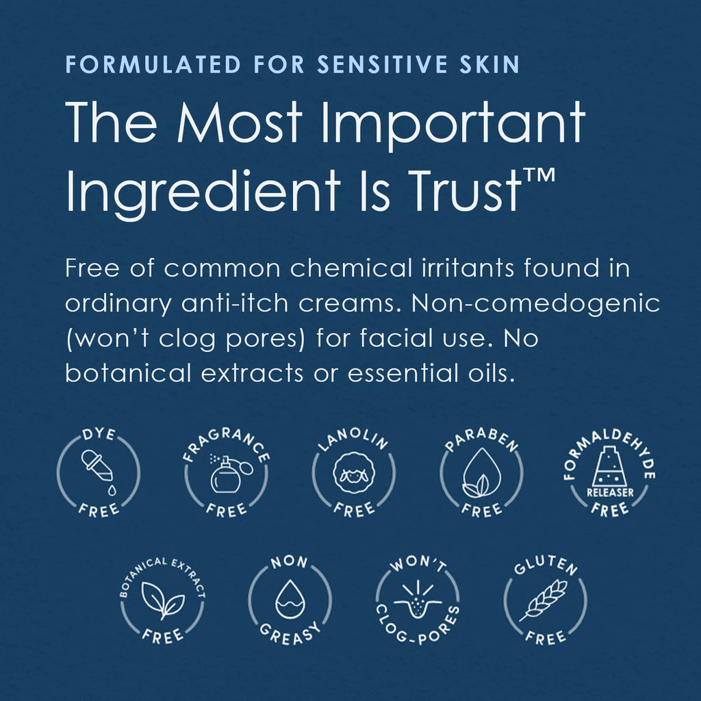 Vanicream 1% Hydrocortisone Anti-Itch Cream - 2 oz - Maximum OTC-Strength Formula for Sensitive Skin