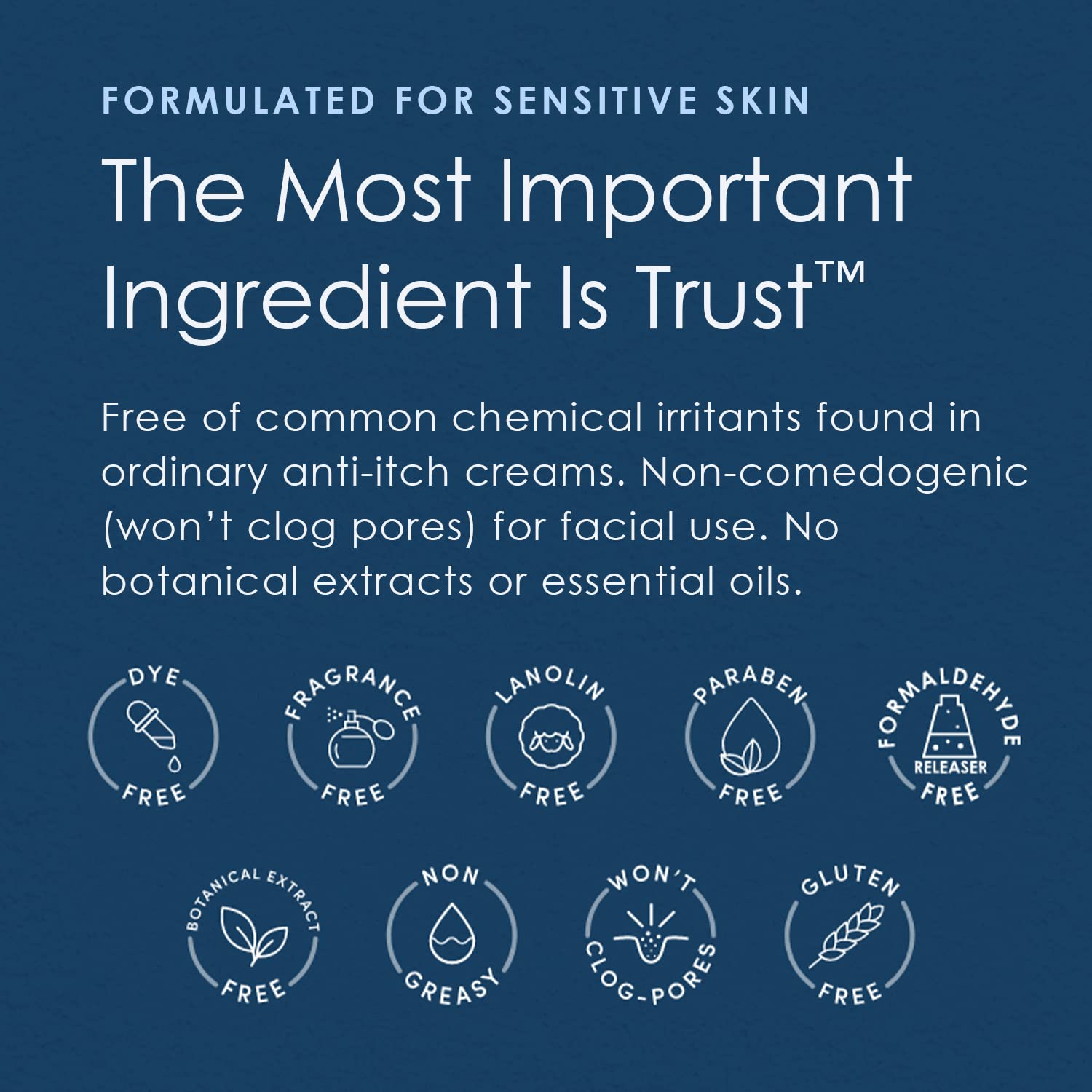 Vanicream 1% Hydrocortisone Anti-Itch Cream - 2 oz - Maximum OTC-Strength Formula for Sensitive Skin