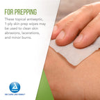 Dynarex Alcohol Prep Pads, Medical-Grade and Non-Woven Prep Pads, Saturated with 70% Isopropyl Alcohol, Rapid-Acting Antiseptic