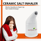 Natural Solution Ceramic Pink, Cleans The Respiratory System Great for Allergy, Asthma Relief, and Other Respiratory Conditions