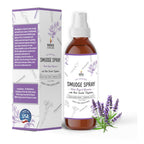 SOUL STICKS White Sage & Lavender Smudge Spray - 3.5oz Smokeless Mist with Quartz Crystals - Calming Essential Oil Spray for Sle