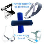 CPAP Strap Covers CPAP Strap Comfort Pads CPAP Strap Cushions CPAP Headgear Covers Compatible with Most CPAP Strap to Reduce Dis