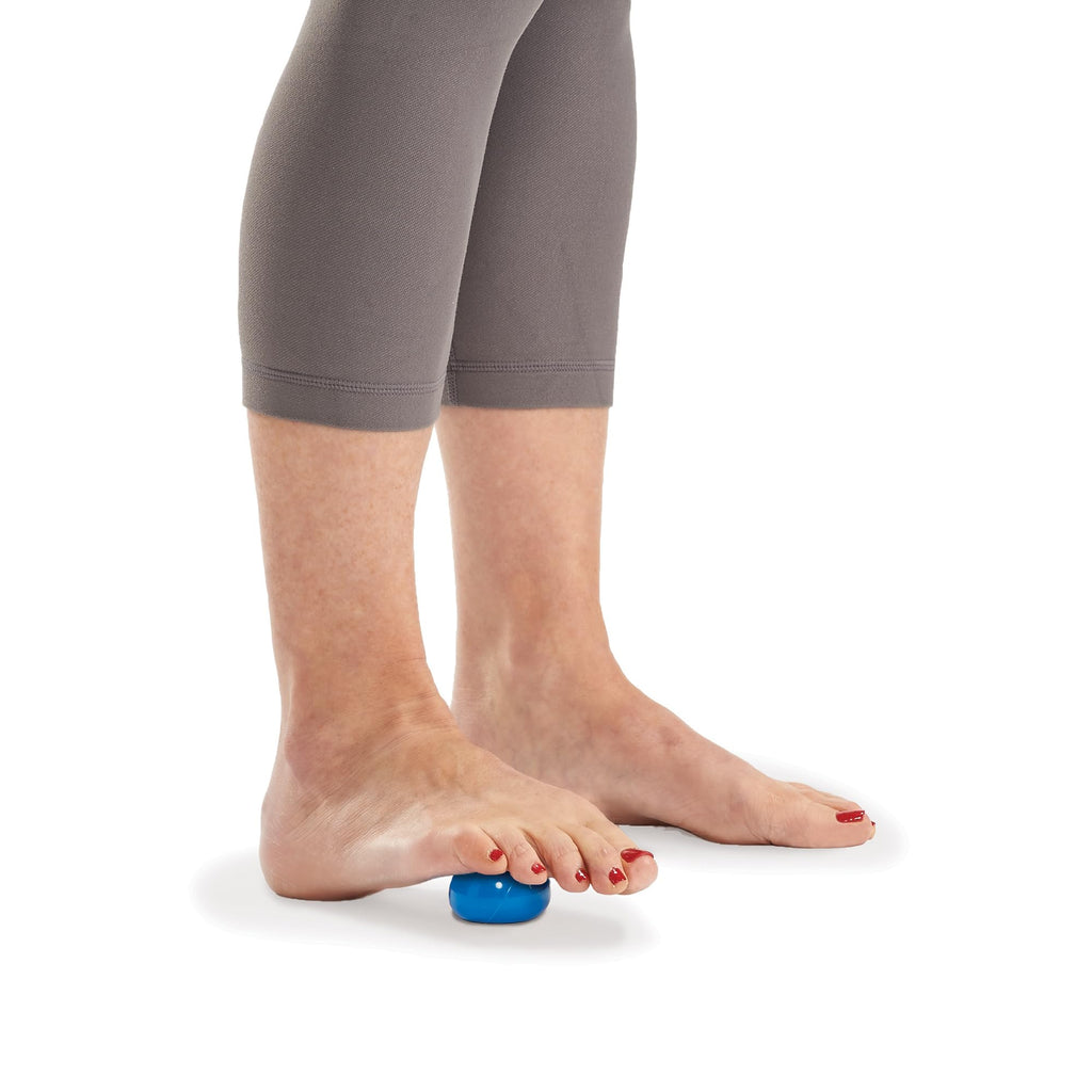 OPTP Mini Balls - Vinyl Air-Filled Self-Massage Ball Set (2 Piece) for Hand and Foot Therapy- Small Therapy Balls for Improved S