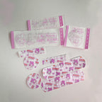 Cute Kitty & Friends Bandages - 40 Count Total (20 Each, Assorted Sizes, First Aid with Adorable Designs)