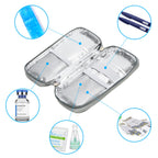 YOUSHARES Insulin Cooler Travel Case - Diabetes Care Insulated Organizer Portable Cooling Bag for Insulin Pen and Medication Dia