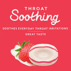Throat Soothing Creamy Strawberry-Cough Drops for Throat (Formerly Fruit Breezers) 25ct (Pack of 1), Boxed by Fusion Shop Store
