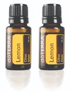 doTERRA Lemon Essential Oil - 15 ml (2 Pack)