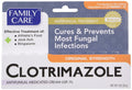 Family Care Clotrimazole Anti Fungal Cream, 1% USP Compare to Lotrimin 1oz mhtCXm, Pack of 5