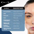 The Eye Doctor Hot Compress for Eye - Helps Dry Eye & Blepharitis - Reusable Eye Mask - Heated Eye Mask for Dry Eyes - Warm Comp
