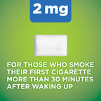 Amazon Basic Care Coated Nicotine Polacrilex Gum 2 mg, Cool Mint Flavor, Stop Smoking Aid, 160 Count