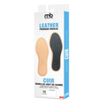 Moneysworth & Best Shoe Care Leather Insole, Tan, Womens Size 8-9/Mens Size 6-7