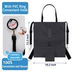 JISUNZON Urine Drainage Bag Holder - Privacy Covers for Wheelchairs, Bed Rails, Scooters - Conceals Catheter Line, Nephrostomy P