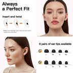 Ear Plugs for Sleeping 45dB Reusable Noise Cancelling Ear Plugs for Snoring, Concerts, Travel, Focus, Noise Reduction Earplugs w