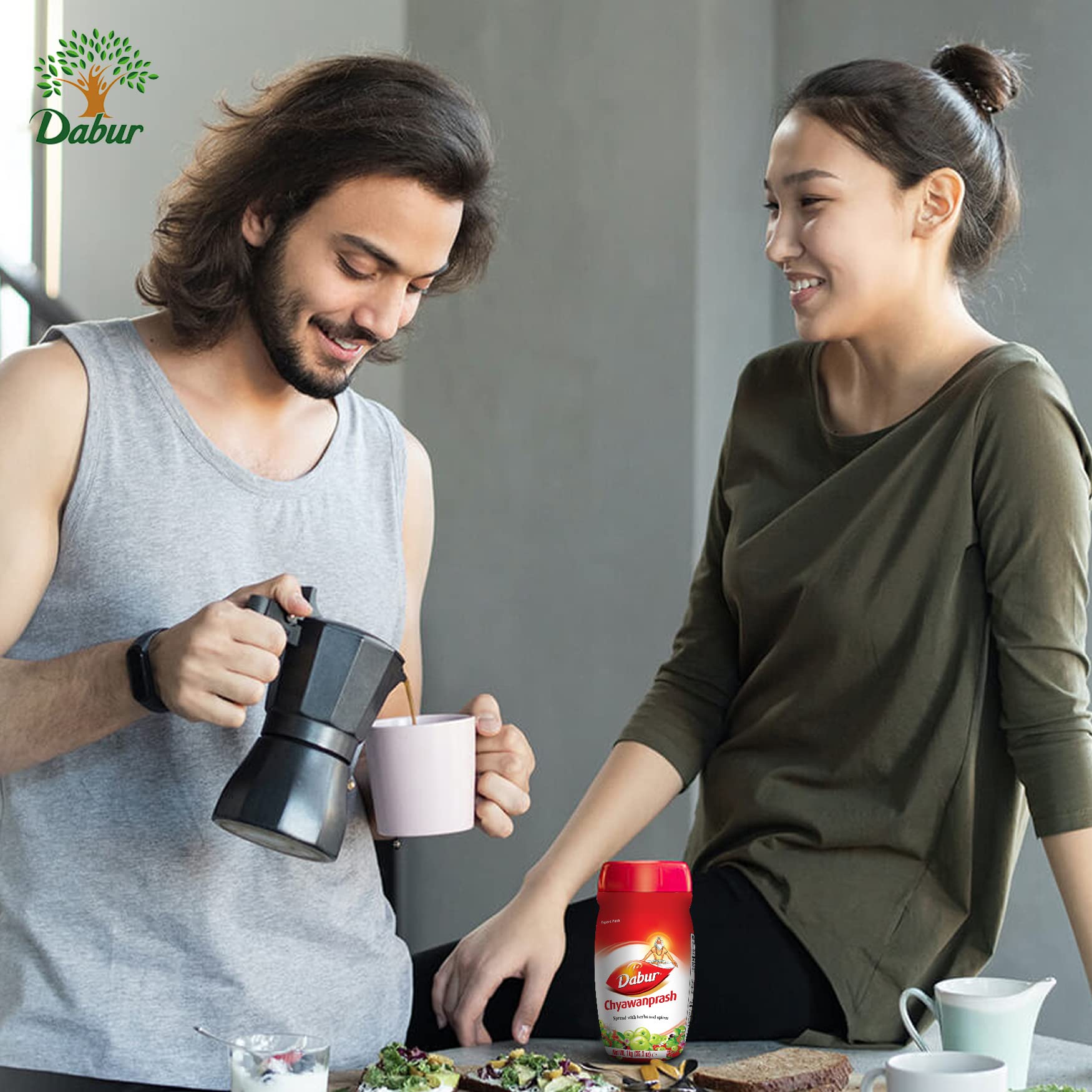 Dabur Chyawanprash Spread: Ayurveda Herb Infused Elixir for Revitalization, Support Energy & Vitality Enhancement - Fortified wi