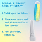 MOXE Nasal Inhaler Bundle, 8 Essential Oil Blends, Aromatherapy Sticks, Warming & Cooling Fragrances, Undiluted Oil, Natural Ing