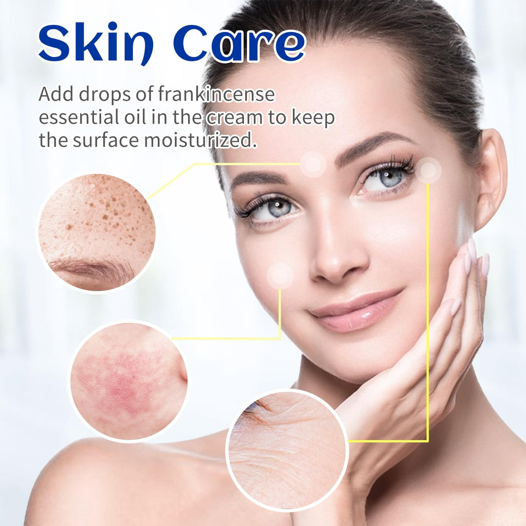 HIQILI 30ML Frankincense Essential Oil, Relaxing, Skin Care, Camp Atmosphere Creation, Can be Added to Body Lotions, Creams, Aro