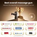 BOB AND BRAD M7 Plus Mini Massage Gun with Heat, Pocket-Sized Heated Deep Tissue Massager, Portable Percussion Muscle Travel Mas