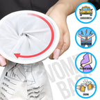 YGDZ Vomit Bags, 15 Pack Vomit Bags Disposable, 1000ml Barf Bags, Leak Resistant Throw Up, Portable Emesis Bags Puke Nausea Bags