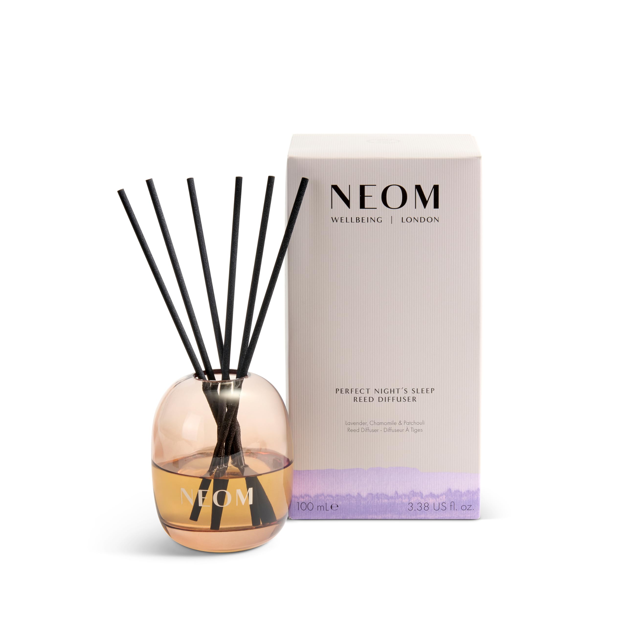 NEOM- Reed Diffuser (Reed Diffuser 100ml, Perfect Nights Sleep)