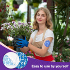 Libre 2 Sensor Covers Waterproof,10 Pack Breathable & Flexible Adhesive Patches for Lingo CGM Sensor,Hypoallergenic & Latex-Free