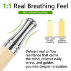 ASTOFLI Quit Smoking Breathing Necklace for Adults: Adjustable Air Outlet Breathing Necklace to Quit Smoking - Air Inhaler Stop