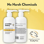 ECZEMA HONEY Soothing Body Wash - Daily Shower Gel & Eczema Treatment - Sensitive Skin Body Wash for Adults, Kids, & Babies - Bo
