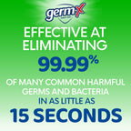 Germ-X Advanced Hand Sanitizer with Aloe and Vitamin E, Non-Drying Moisturizing Gel, Instant and No Rinse Formula, Pump Bottle,