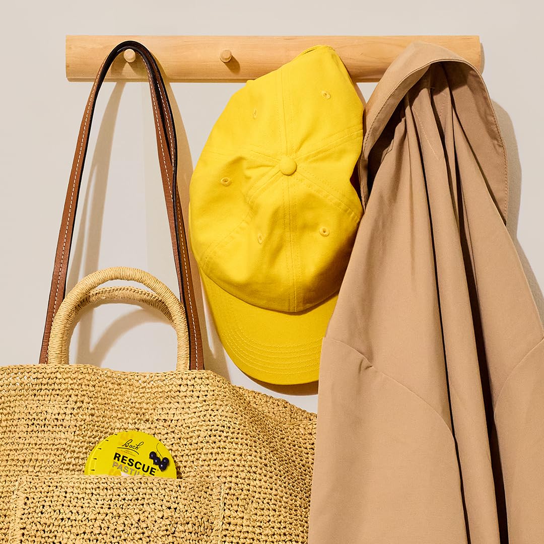 Rescue PASTILLES, Black Currant Flavor, Natural Stress Relief Lozenges, Homeopathic Flower Essence, Vegetarian, Gluten & Sugar-F