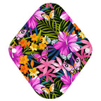 7pcs Pack Cloth Pads Including 1pc Mini Wet Bag +6pcs Bamboo Charcoal Cloth Reusable Menstrual Pads/Reusable Sanitary Pads/Mama