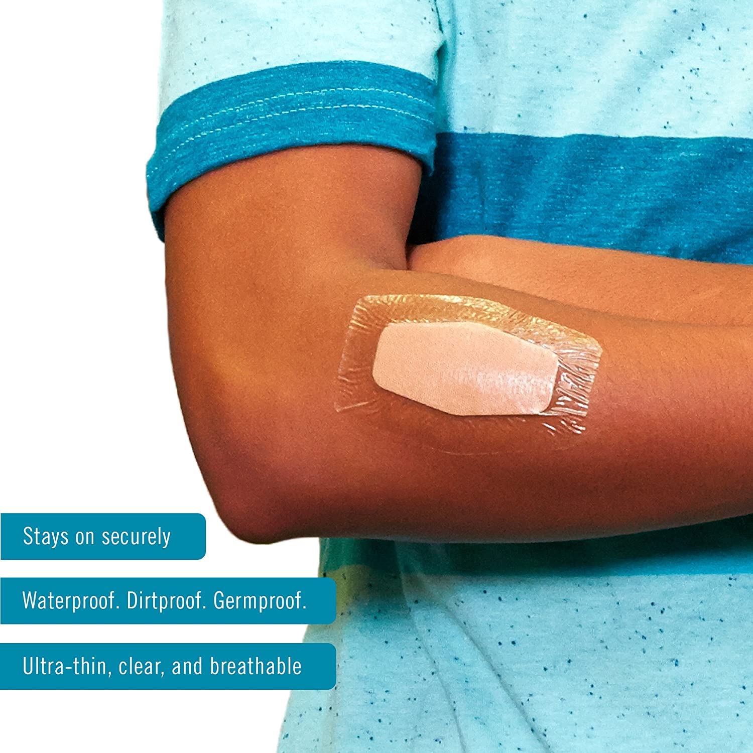 Nexcare Waterproof Clear Bandages Assorted 20 Each (Pack of 7)