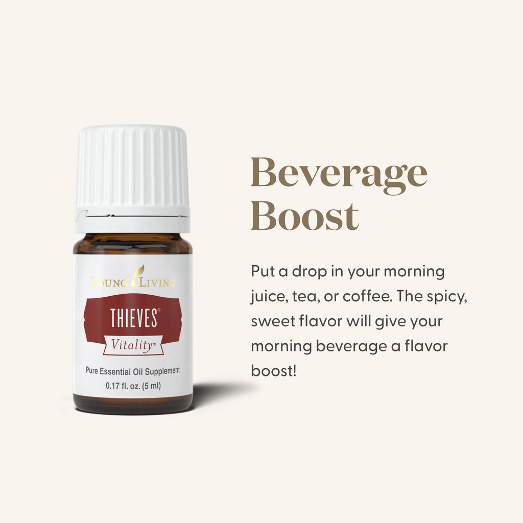 Young Living Thieves Vitality Essential Oil, 5 Milliliters, Dietary