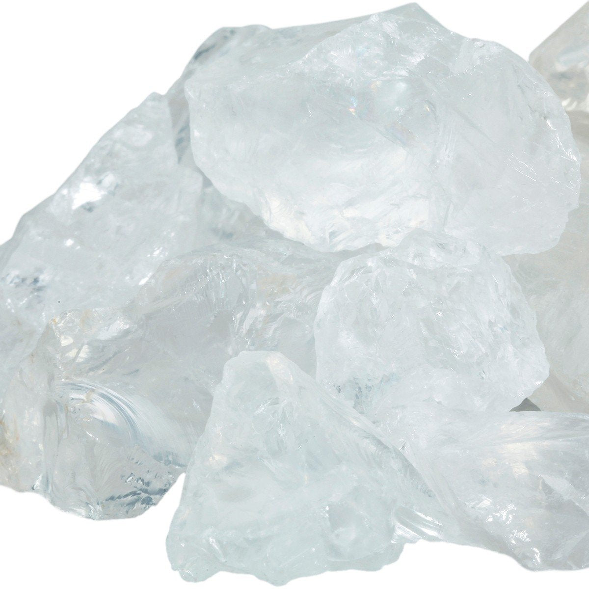 mookaitedecor 1 lb Bulk Natural Rock Quartz Raw Crystals Rough Stones for Tumbling,Cabbing,Polishing,Wire Wrapping,Wicca & Reiki