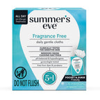 Summer's Eve Fragrance Free Daily Refreshing Feminine Wipes, Removes Odor, pH Balanced, 12 Count, 1 Pack