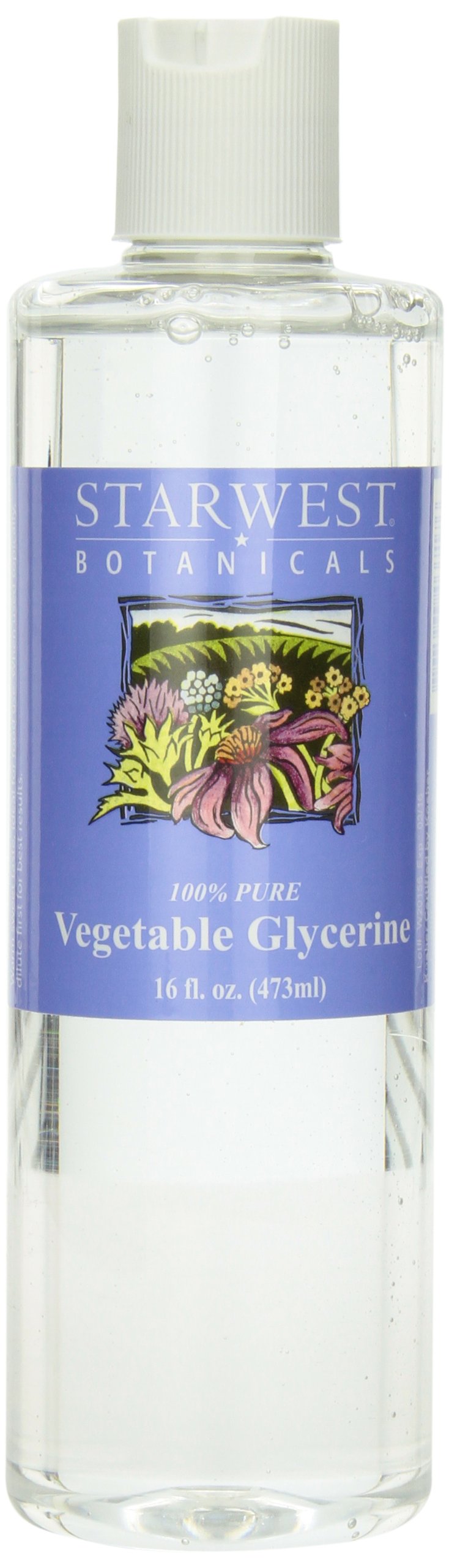 Starwest Botanicals Vegetable Glycerine, 16-Ounce