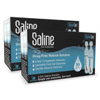 Shusher Care Saline Ampoules - Saline Solution for Nebulizer, Sodium Chloride 0.9% for Nose & Eyes, Nasal Cleanse for Babies, Ki