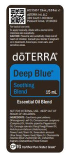 doTERRA Deep Blue Essential Oil Soothing Blend - 5 ml