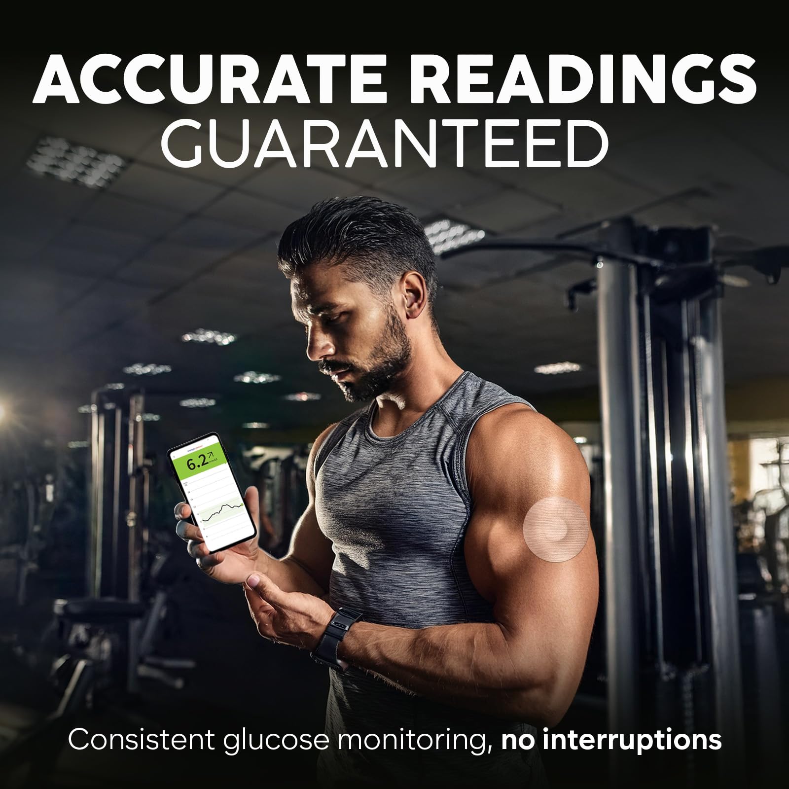 Adamson Guardian 4 Sensor Patches (25-Pack) - Waterproof, Long-Lasting Adhesive - Guardian 4 Sensor Cover Patch - Hypoallergenic