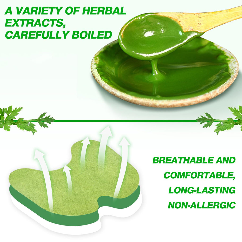 Natural Knee Patch, Long Lasting Relief of Joint Uncomfortable Wormwood Extract Sticker, Knee Patches (36)