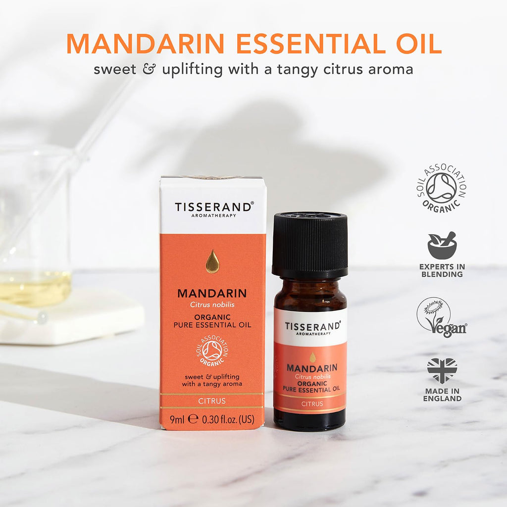 TISSERAND Organic Mandarin Essential Oil, 9 ML