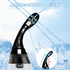 Automatic Anal Douche Enema Kit - 20oz Electric Enema Bulb with 3 Speeds & 10 Vibration for Colon Cleanse, Anti Backflow Anal Cl