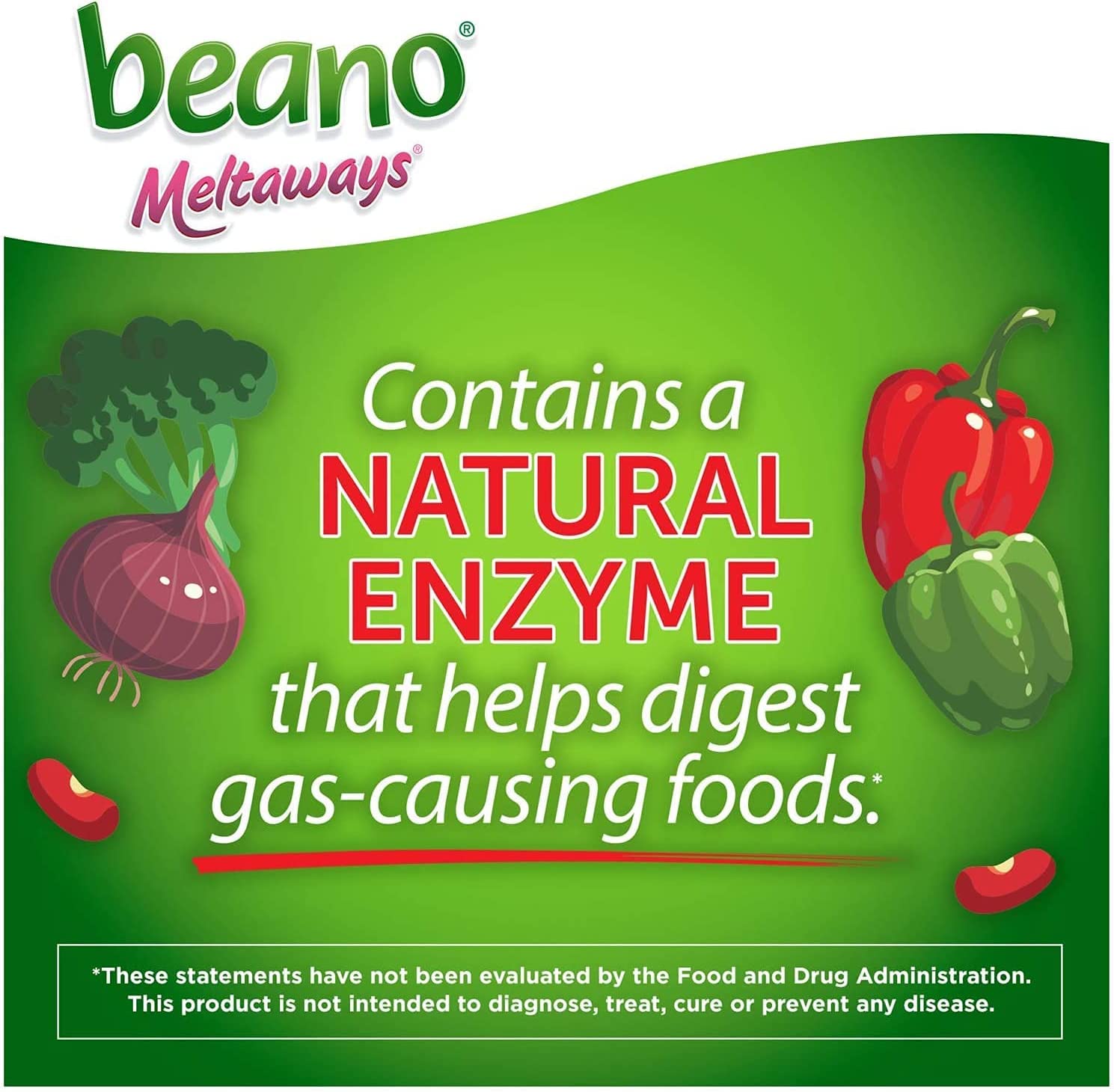 Beano Meltaways Strawberry 15 ea (Pack of 4)