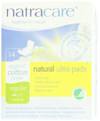 Natural Ultra Pads with Wings, Regular 14 ea (Pack of 6)