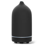 Essential Oil Diffuser,Handcrafted Ceramic Diffuser for Home,Ultrasonic Cool Mist Air Diffuser, 9 Colors Night Light with Timer 
