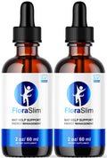 LIVORKA FloraSlim Advanced Formula Liquid Drops, All Natural, Pack of 2 Bottles for 60 Days
