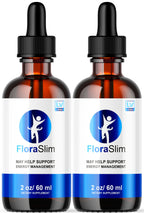 LIVORKA FloraSlim Advanced Formula Liquid Drops, All Natural, Pack of 2 Bottles for 60 Days