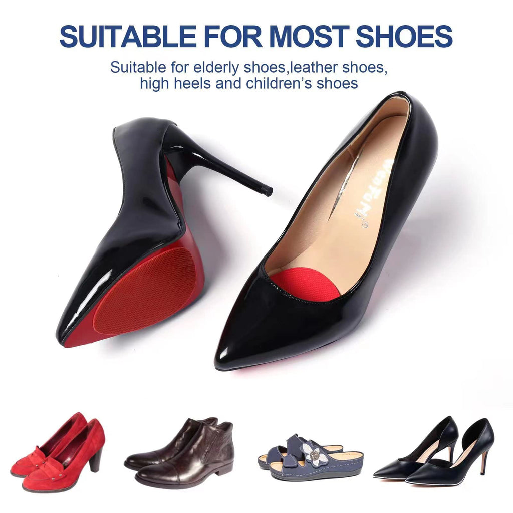 CZBYXA12 Shoe Grips on Bottom of Shoes,Red Bottom Protectors Compatible with Christian Louboutin,Non-Slip Shoe Pads & Grips - So