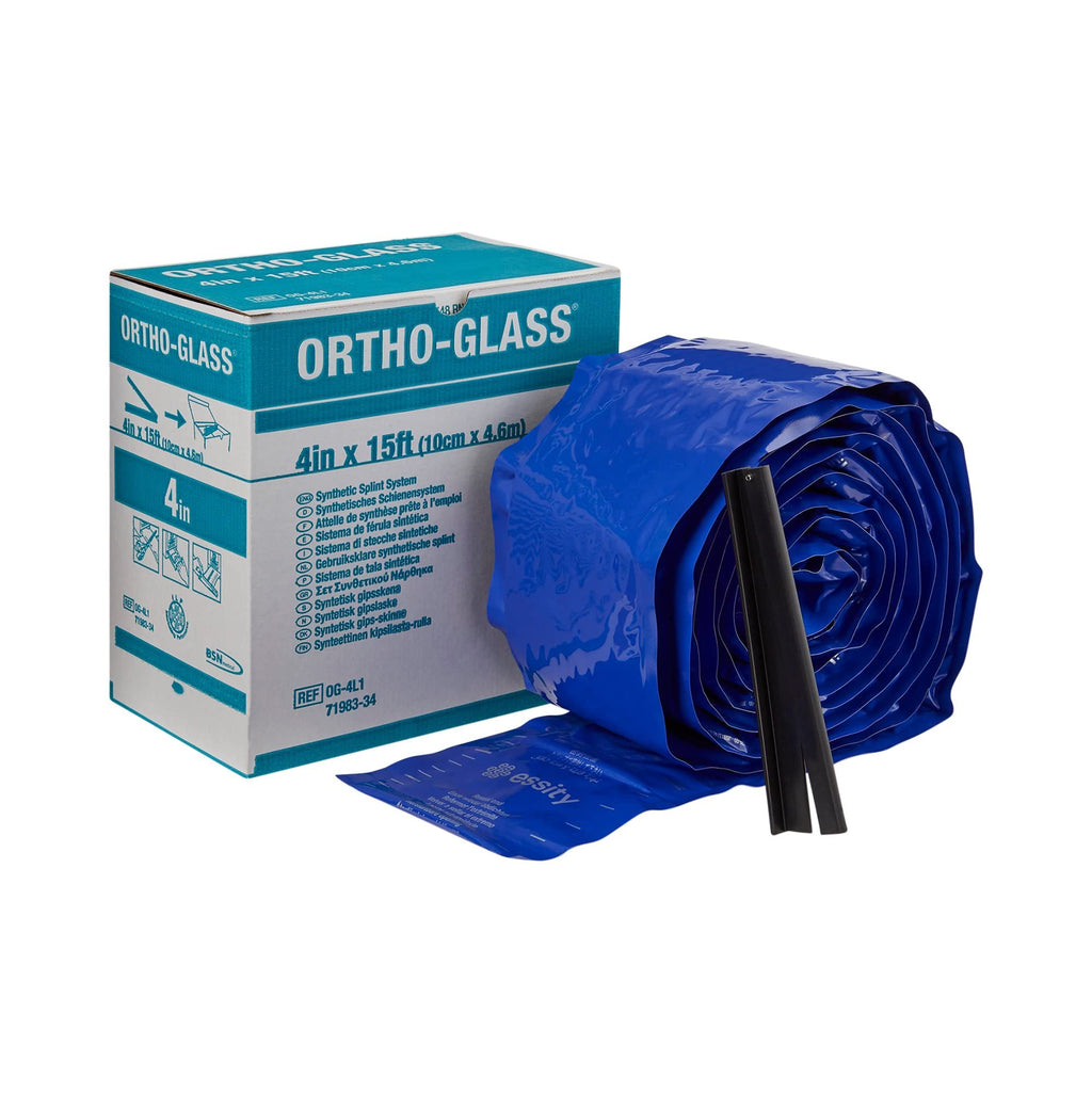 Ortho-Glass Splint Roll 4 Inch X 15 Foot Fiberglass White, OG-4L2 - Sold by: Pack of One