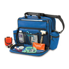 Hopkins Medical Products Home Health Shoulder Bag, 600D Waterproof Exterior, Large Storage Compartments, Removable Adjustable Sh