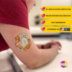 Peelz Dexcom G7 and Stelo Adhesive Patches 15 Pack - US-Made Waterproof CGM Sensor Patches for 15+ Days - Sensitive Skin Diabeti